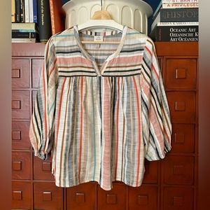 Knox Rose Muli Strip Top size Large